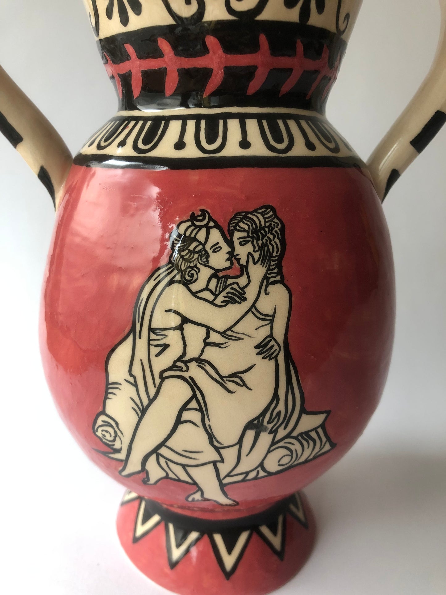 Sapphic Vase #2 (Callisto and Artemis)