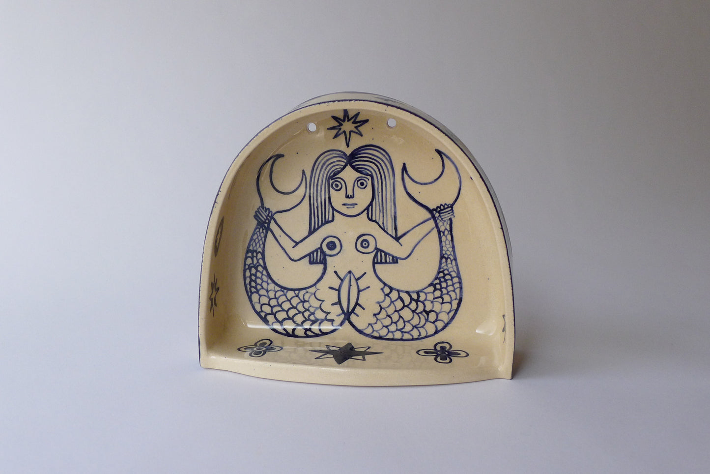 Mermaid ceramic altar