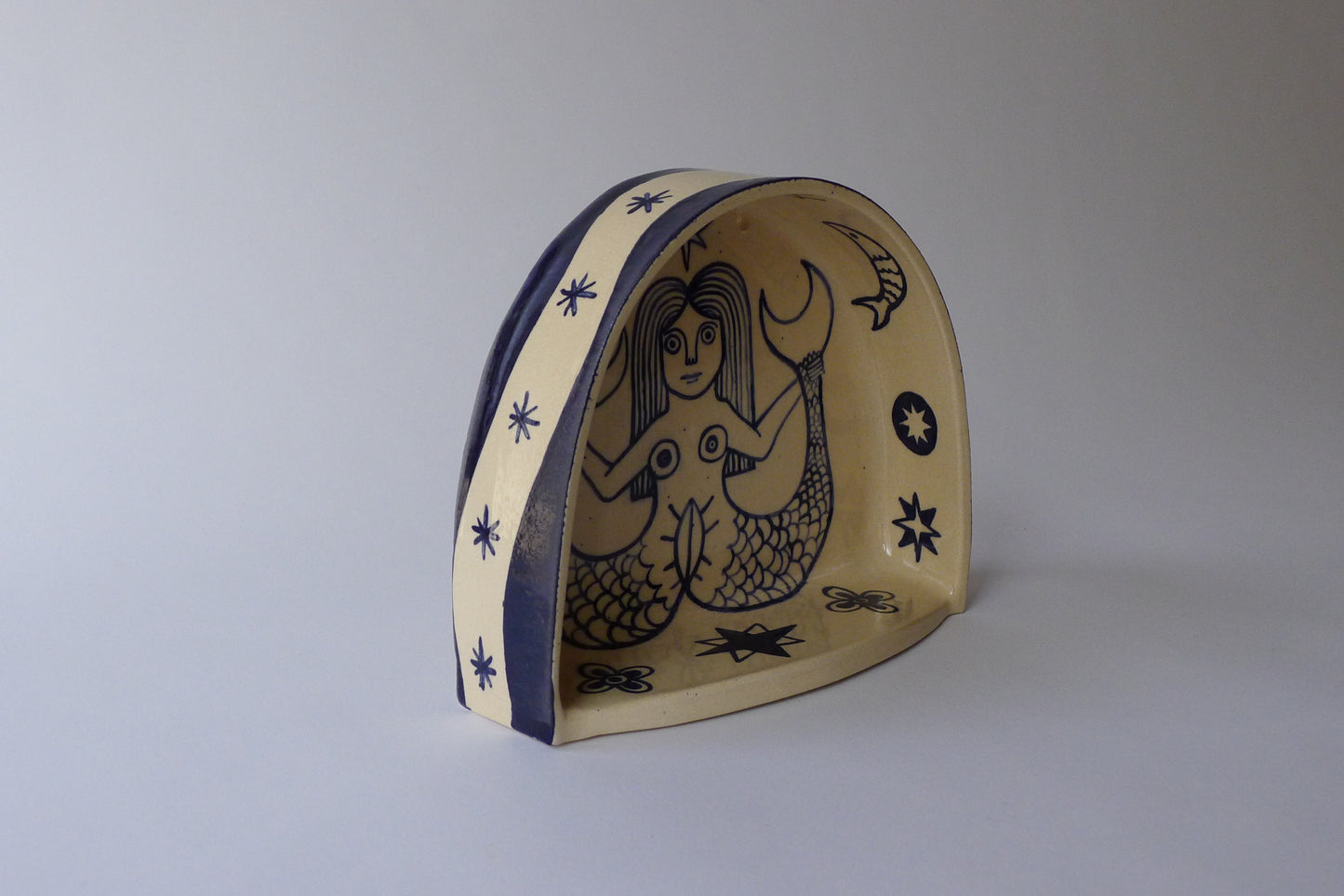 Mermaid ceramic altar