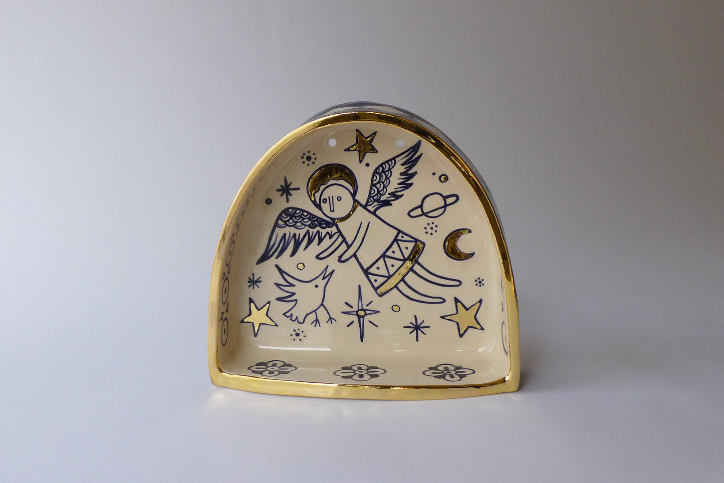 Guardian angel ceramic altar