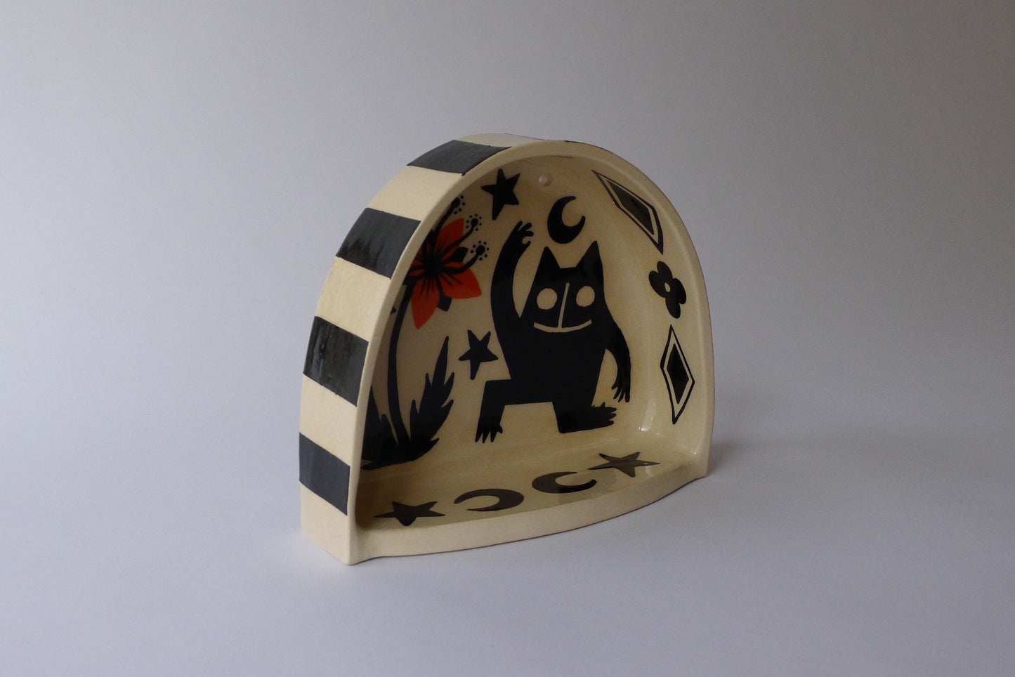 Magic daemon plant spirit ceramic shrine