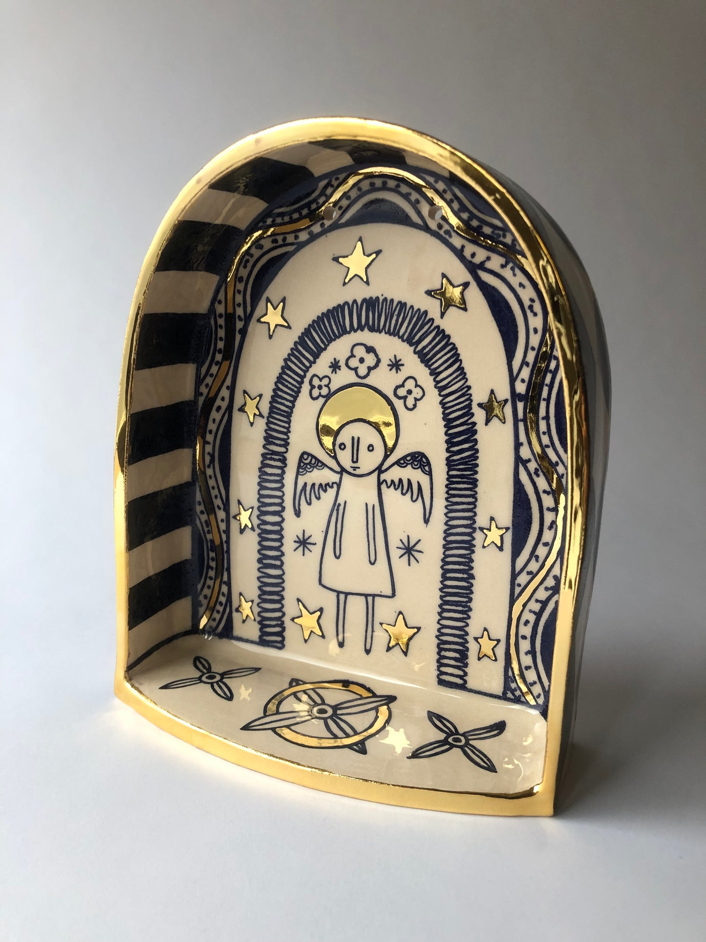 Angel's portal ceramic altar