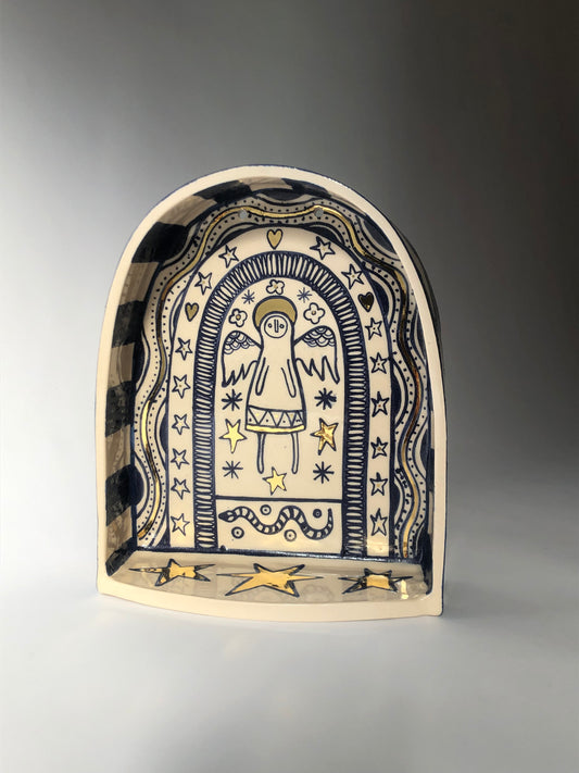 Angel's portal ceramic altar