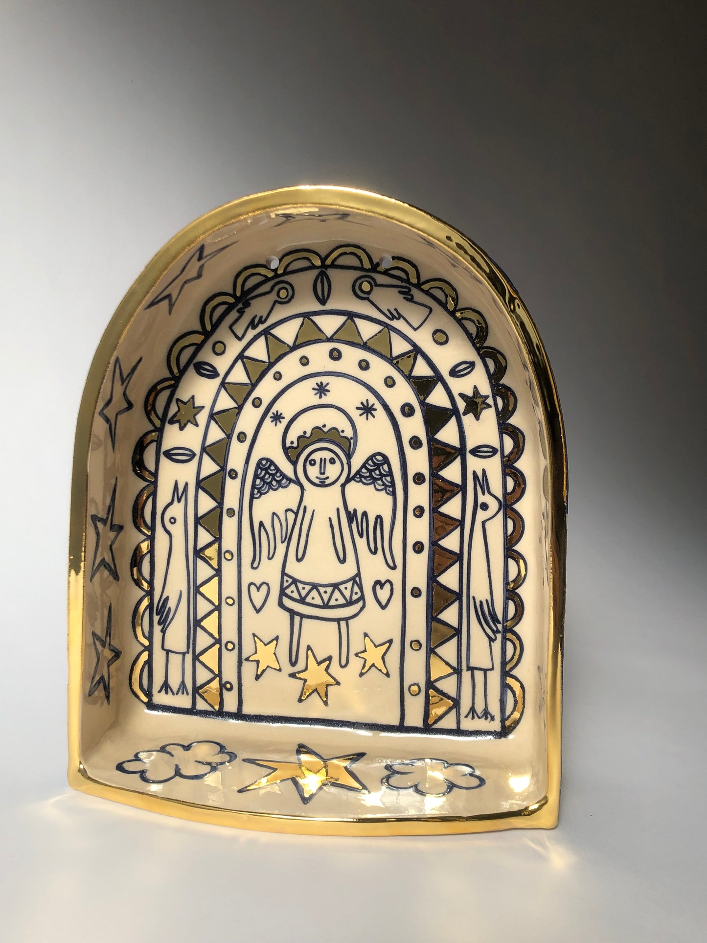 Angel's portal ceramic altar