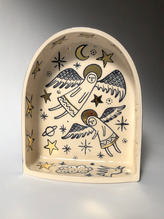 Guardian angel ceramic altar