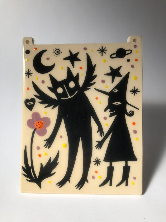 witchcraft ceramic tile