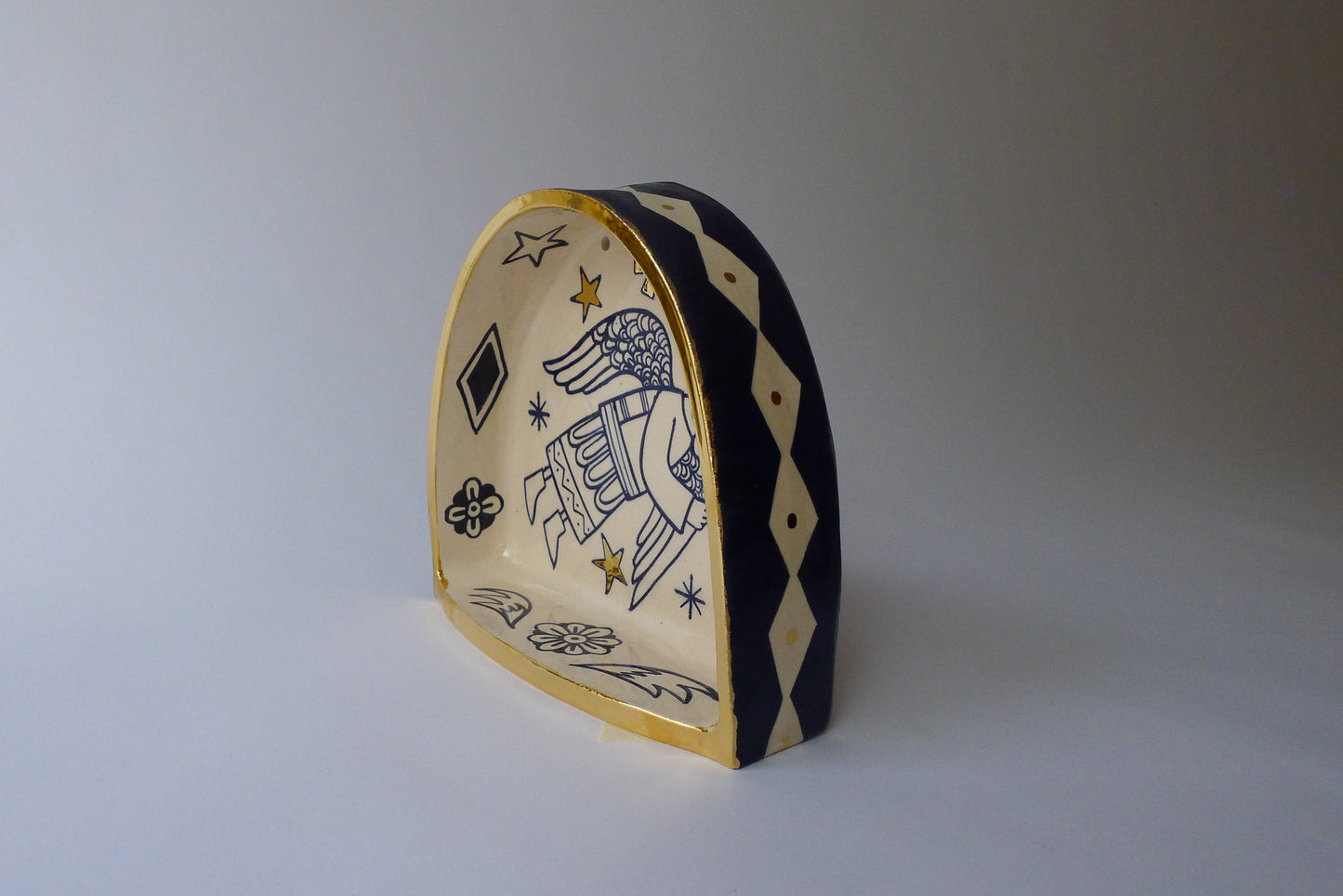 Guardian angel ceramic altar