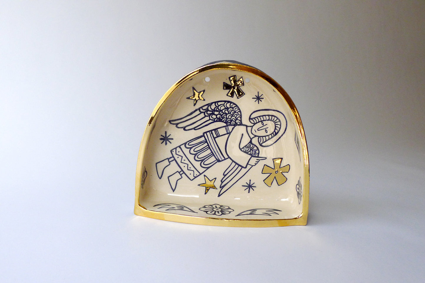 Guardian angel ceramic altar