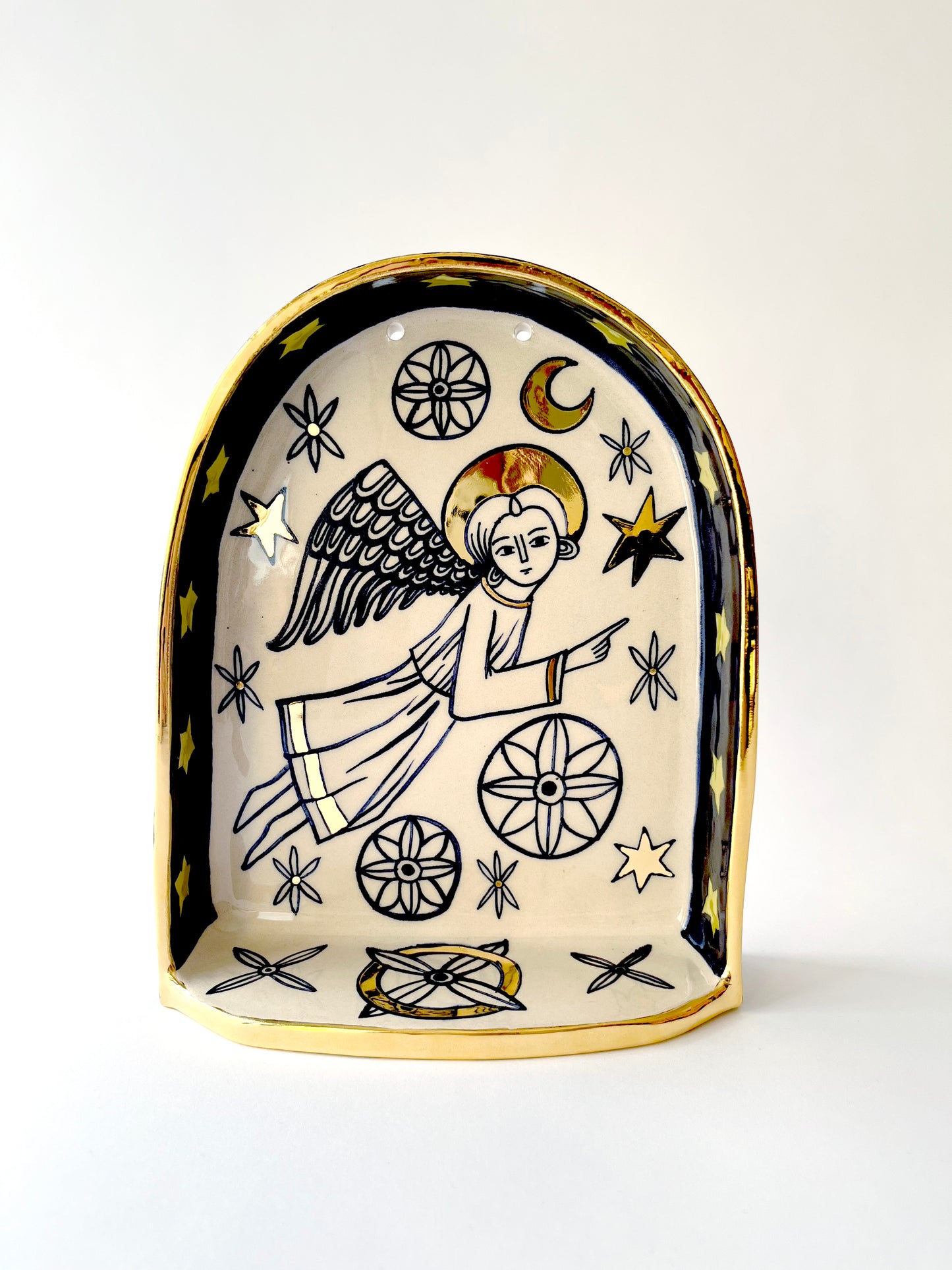 Guiding Angel ceramic altar