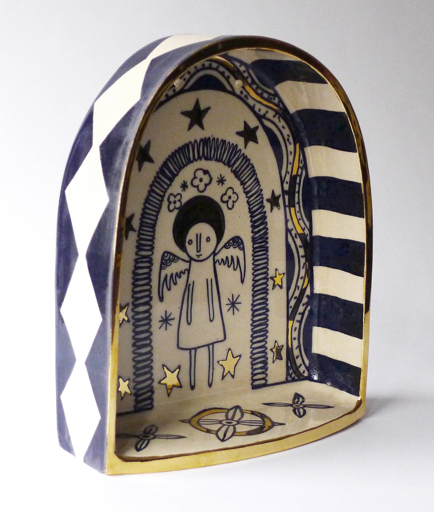 Angel's portal ceramic altar