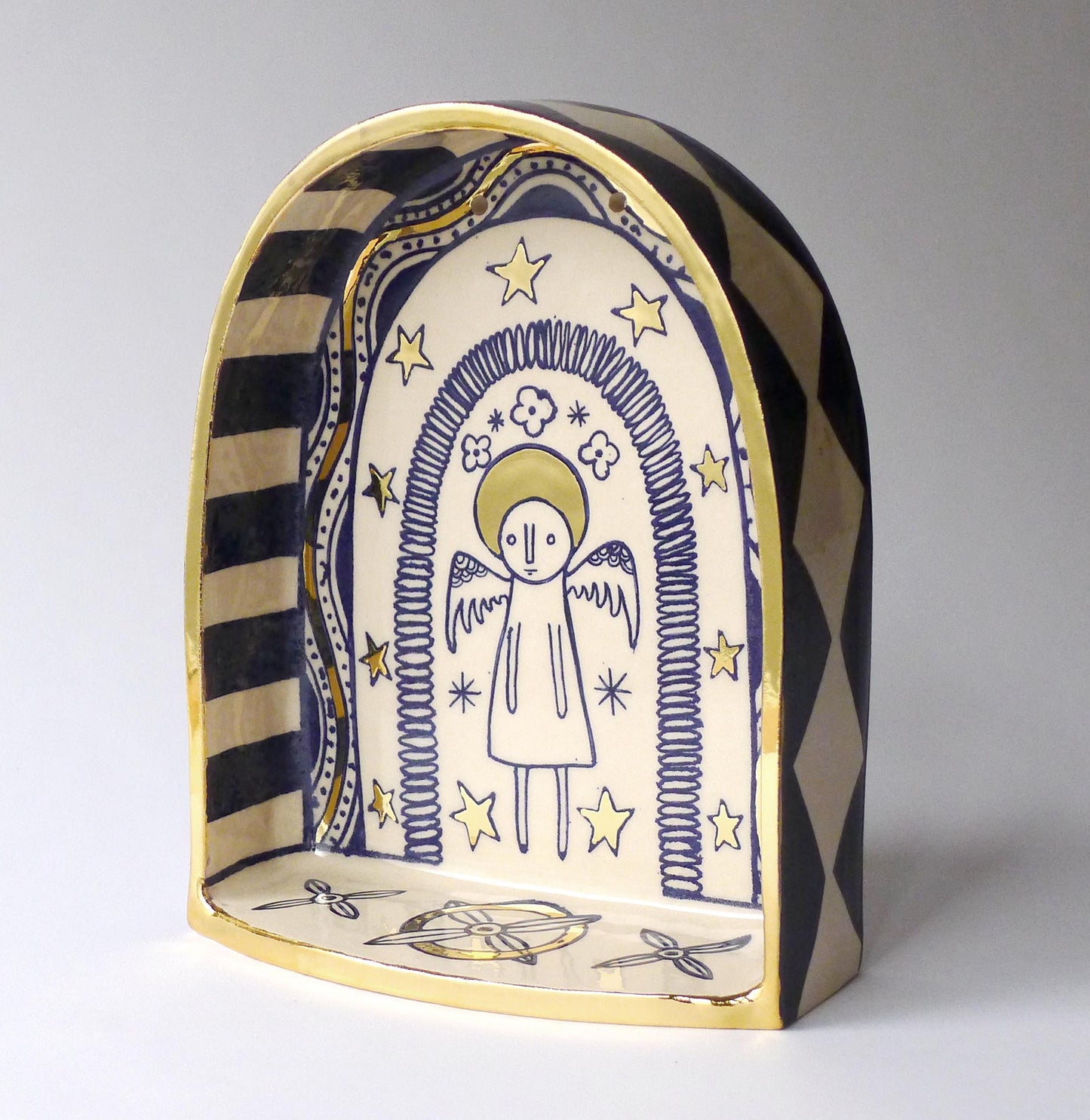 Angel's portal ceramic altar