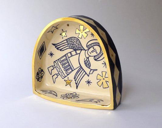 Guardian angel ceramic altar
