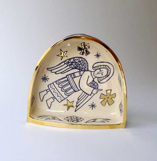 Guardian angel ceramic altar