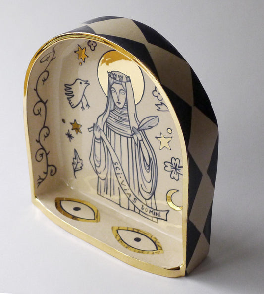 Altar de cerámica de Hildegard von Bingen