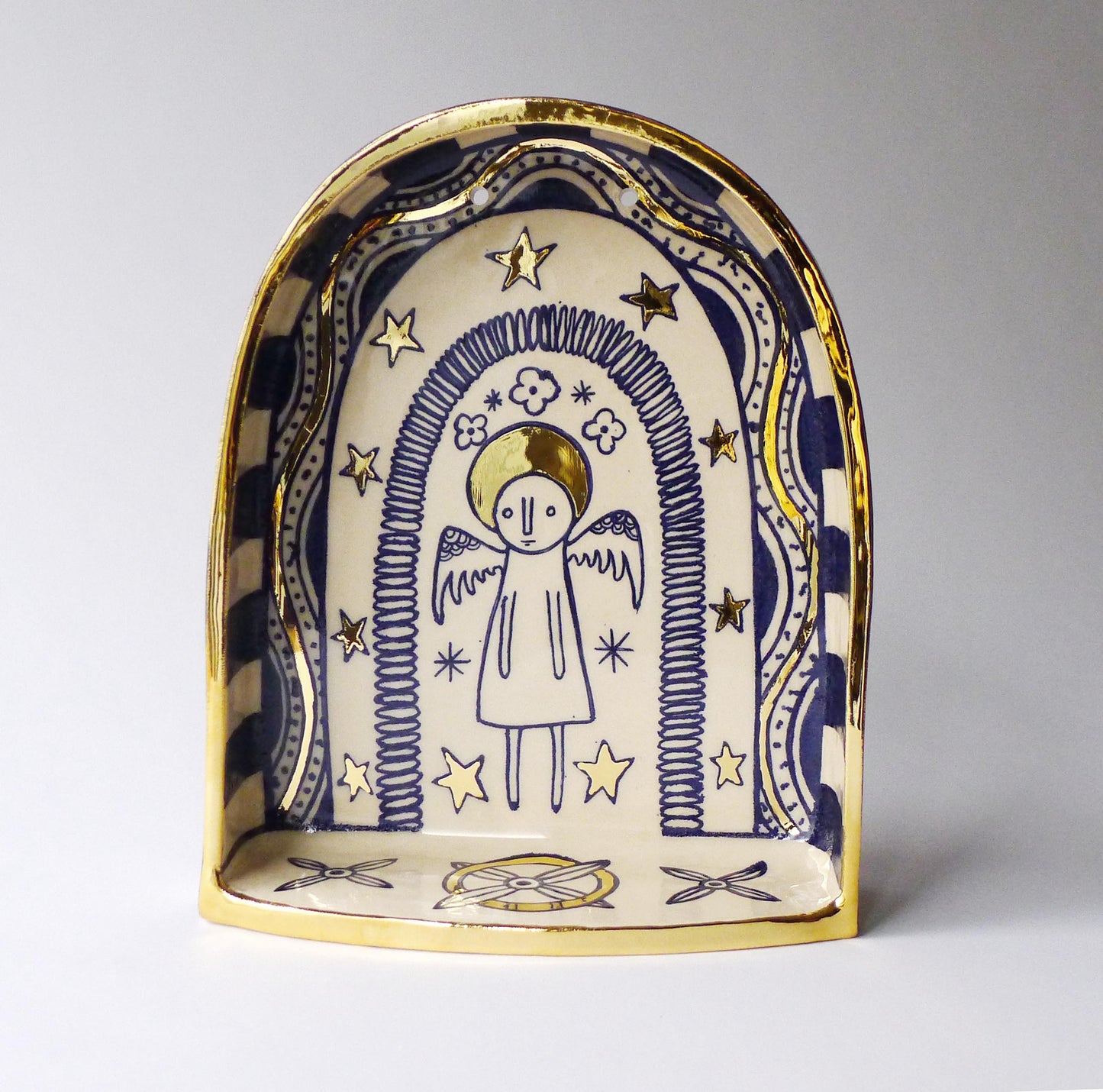 Angel's portal ceramic altar