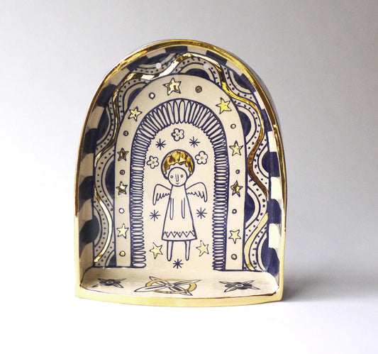 Altar cerámico del portal del ángel 